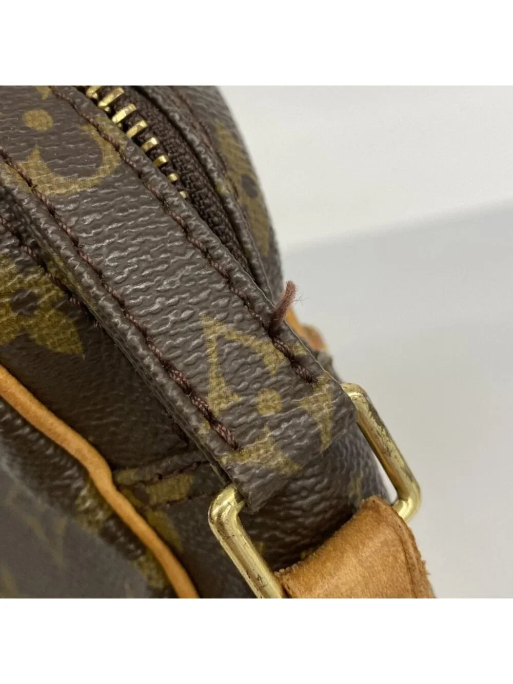 Louis Vuitton Shoulder Bag Monogram Danube Brown